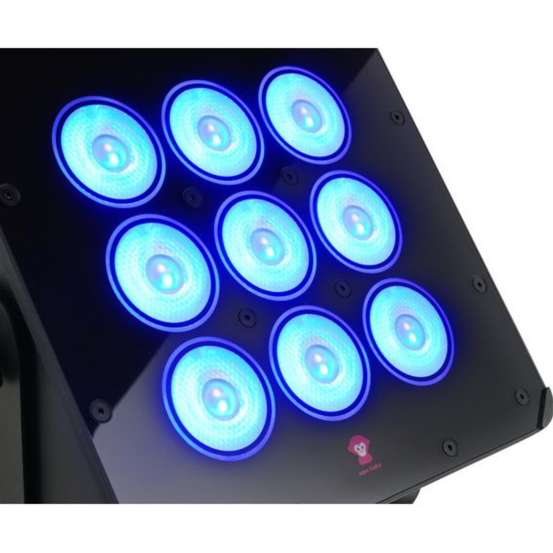 Ape Labs Marvel Pix TourBox | Set of 4 Battery-Powered IP65 LED Uplights w/ Pixel Control