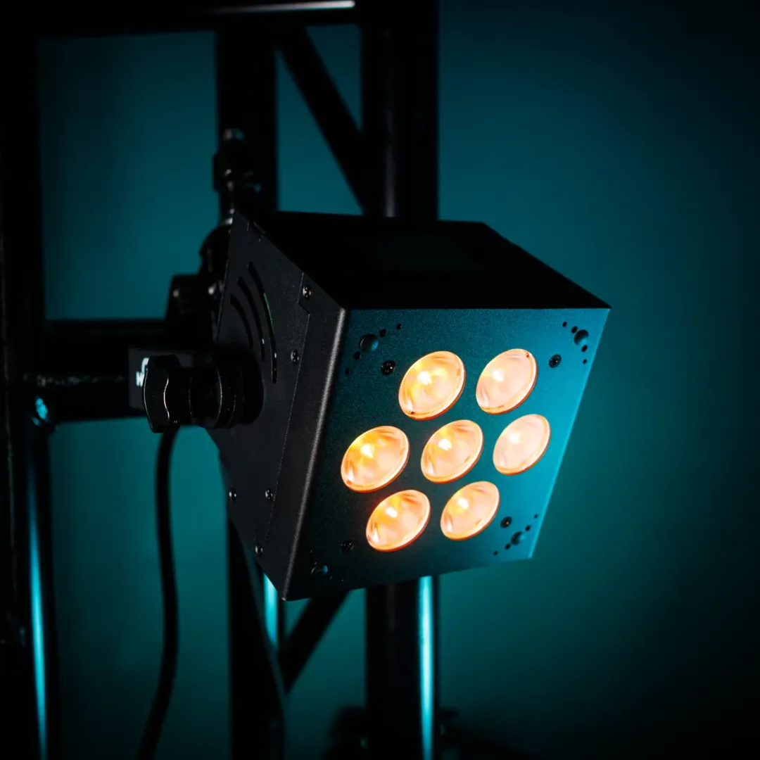 Blizzard Lighting Hotbox G2 EXA | 7x 15W RGBAW+UV LED Wash Light with RDM & PowerCON TRUE1
