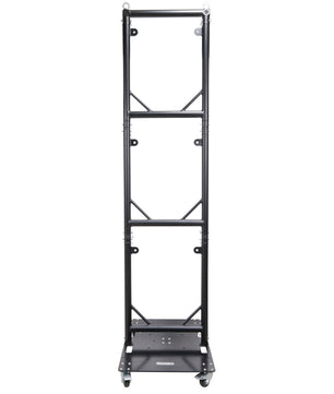 ProX XT-GRU-PKGX3BLK | Modular 3X Rapid U Grid Lighting System | Rolling Baseplate with Black Finish