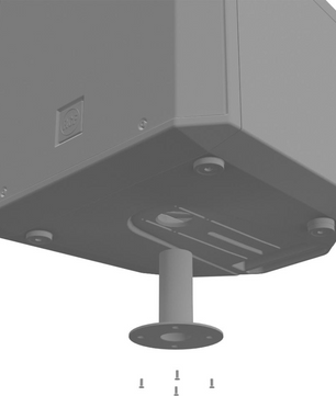 RCF FL-BR ART 915 | Flying Mount Bracket for ART 9 15″ Loudspeakers (Black, Adjustable Tilt)