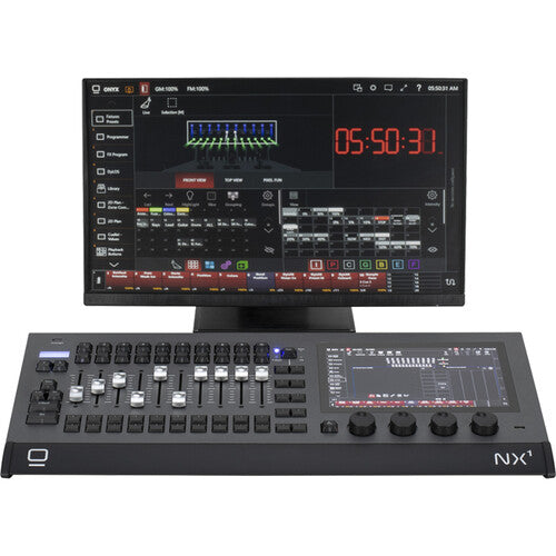 Obsidian NX1-16 | Compact ONYX Lighting Console with 16 Universes & Motorized Faders