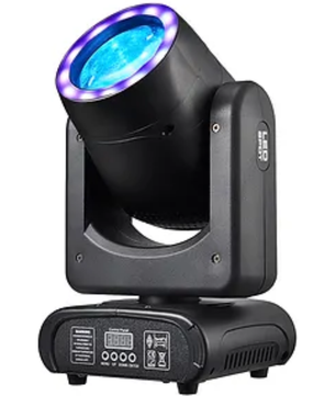 Crisp JUBARIS BEAM L90 | 2° LED Beam Light with Dual Prisms | RGB Halo for Clubs & Events