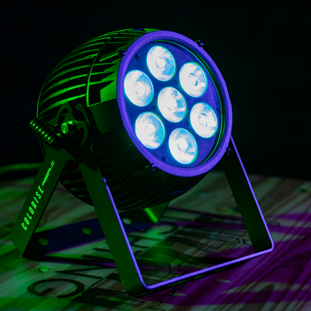 Blizzard Lighting Colorise RGBALC | 7x20W RGBALC 6-in-1 LED Wash Light with Color Mixing & White Presets