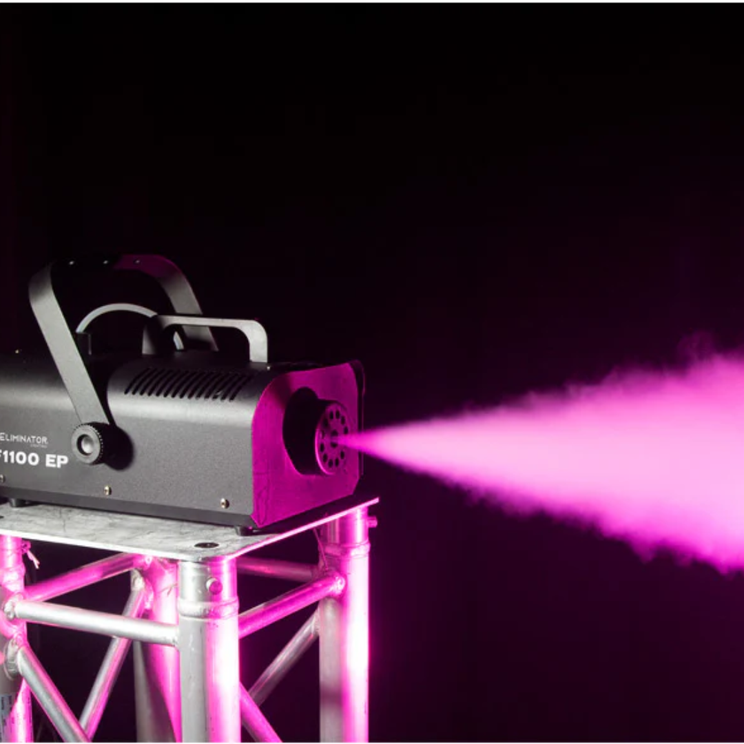 Eliminator VF1100 EP | 850W Fog Machine - 9,000 CFM Output | Wired & Wireless Remotes Included