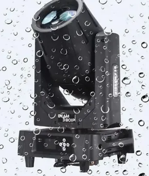 Crisp Jubaris beam 380IP | 380W IP65 Outdoor Beam Light | RGB Halo + Dual Prism FX