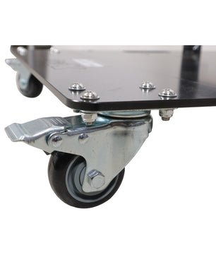 ProX XT-GRU-PKGX3BLK | Modular 3X Rapid U Grid Lighting System | Rolling Baseplate with Black Finish