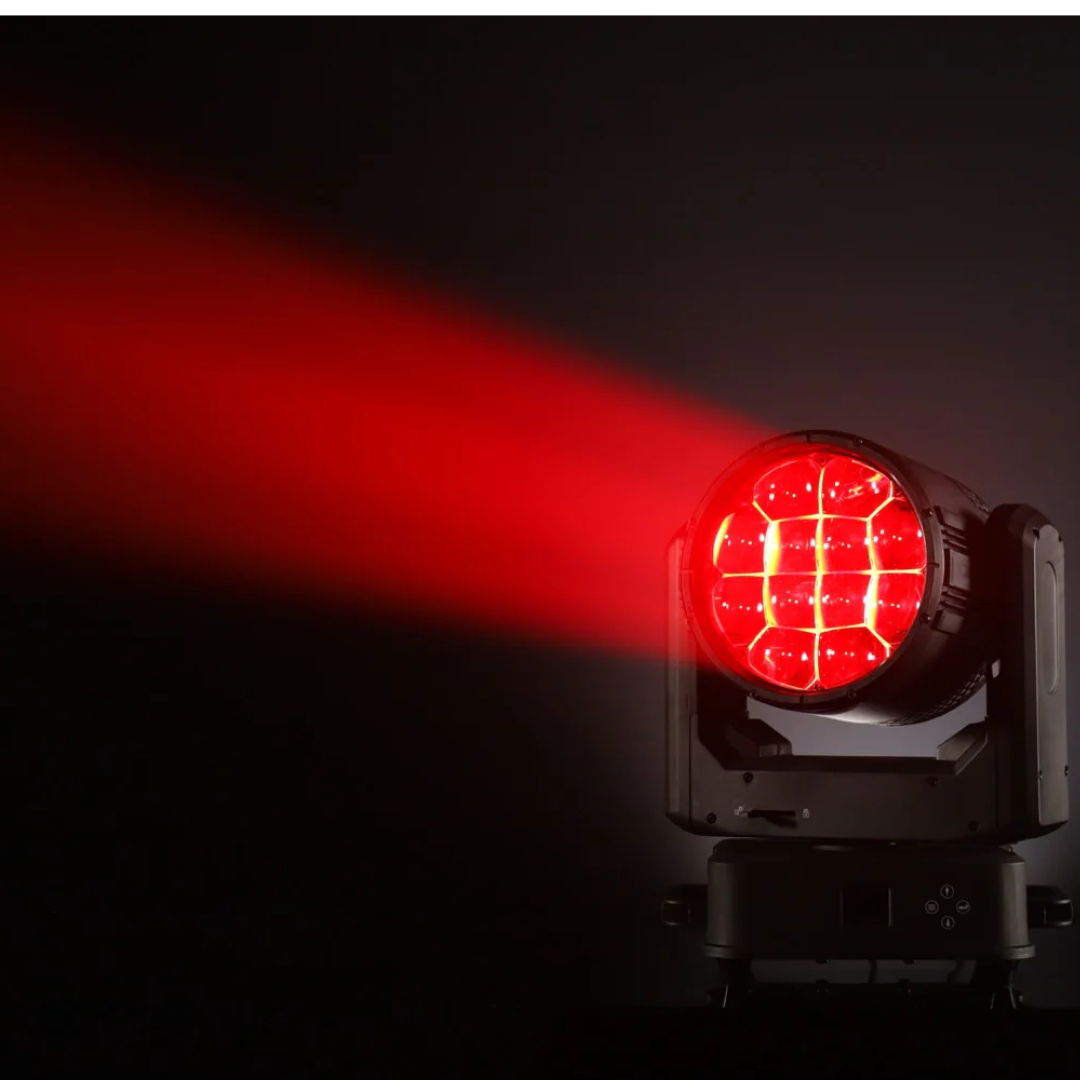 Event Lighting OUTBACK12X40W | 480W IP65 Outdoor RGBW LED Zoom Wash with Pixel Control