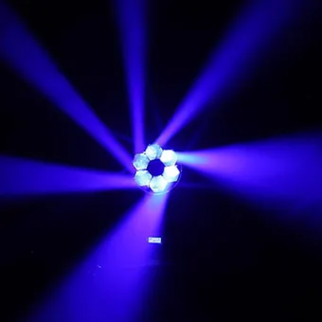 Crisp Stella Wash 740F | 7x40W RGBW Moving Head | 3.5°–45° Zoom & Pixel Mapping