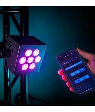 Blizzard Lighting Hotbox G2 EXA | 7x 15W RGBAW+UV LED Wash Light with RDM & PowerCON TRUE1