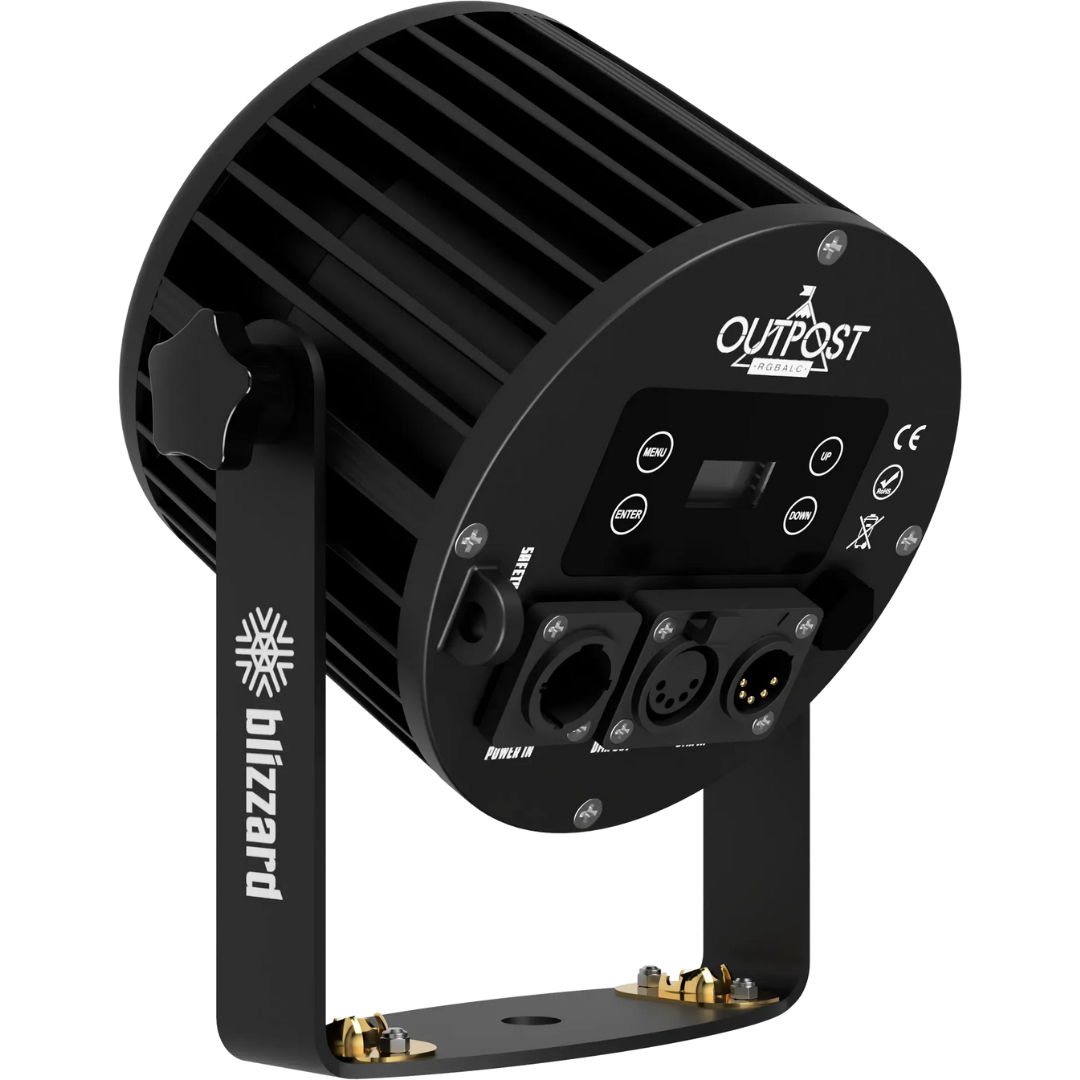 Blizzard Lighting Outpost RGBALC | IP65 RGBALC Uplight with DMX & Scene Programming