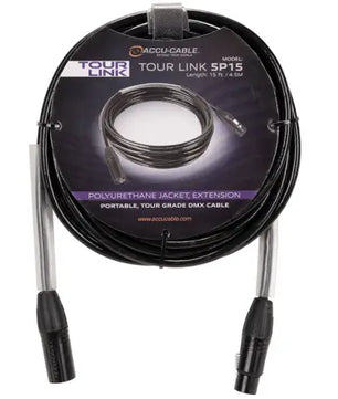 American DJ Tour Link 5P15 | 15ft Tour Grade DMX Cable