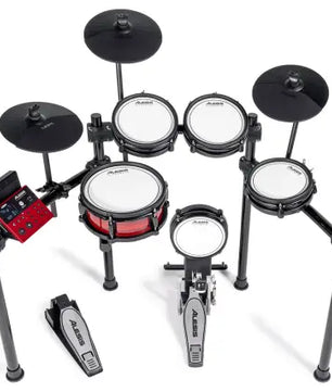 Alesis Nitro Pro Kit | 8-Piece Mesh Electronic Drum Set with Bluetooth