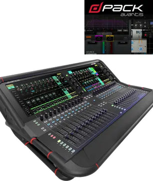 Allen & Heath AH-AVANTIS-W-DPACK Avantis w/ dPack | 64-Channel Digital Mixer w/ Dual Touchscreens & dLive Processing