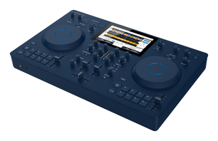 AlphaTheta Omnis Duo | 2-Channel All-in-One DJ System | Portable Bluetooth DJ Controller with Touch Display