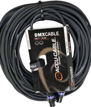 American DJ AC3PDMX100 ACCU 100ft DMX Cable