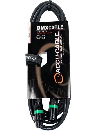 American DJ AC3PDMX15 | 15' 3-Pin DMX Cable