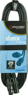 American DJ AC3PDMX25 | 25' 3-Pin DMX Cable