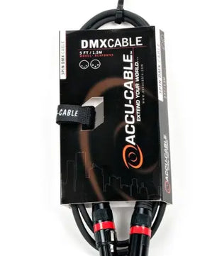 American DJ AC3PDMX5 | 5' 3-Pin DMX Cable