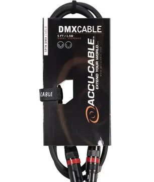 American DJ AC5PDMX5 | 5' 5-Pin DMX Cable