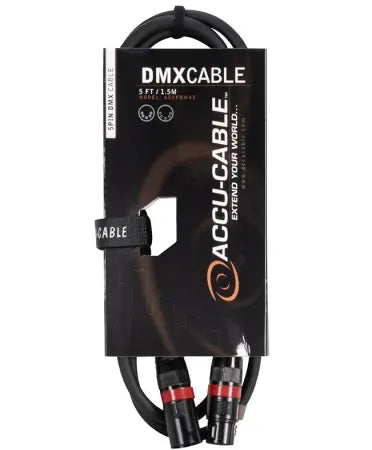 American DJ AC5PDMX5 | 5' 5-Pin DMX Cable