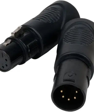 American DJ ACRJ455PSET | 5-Pin DMX to CAT-6 + CAT-6 to DMX 5-Pin - RJ45 Set