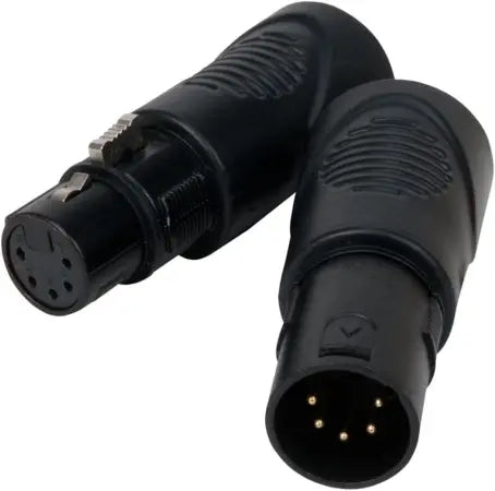 American DJ ACRJ455PSET | 5-Pin DMX to CAT-6 + CAT-6 to DMX 5-Pin - RJ45 Set