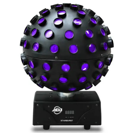 American DJ Starburst | Rotating HEX LED Sphere with Sound Active & DMX Control