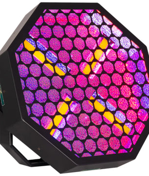American DJ Vintage X | 4x60W Amber Retro Blinder with RGB Background LEDs & Wireless Control
