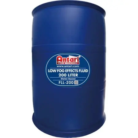 Antari FLL-200 Low Lying Fog Fluid (200L/50G Drum)