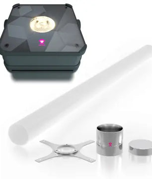 Ape Labs ComboTube 2.0 | Solo - IP65, Grey, Uplight + Tube Decor