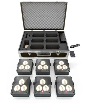 Ape Labs Maxi 2+ TourPack Grey | 6x Lights, Remote, Charging Case -IP65
