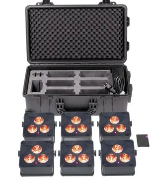 Ape Labs Maxi 2+ TourBox Grey | 6x Lights, Remote, Charging Case -IP65 (ID: 100227)