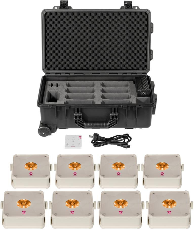 Ape Labs Mini 2.0 TourBox | 8pc - IP65, Creme