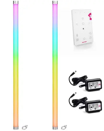Ape Labs Neon Pix Set of 2 | IP65, 180 Degree Pixel Tube w/ CRMX, 15hr Battery Life