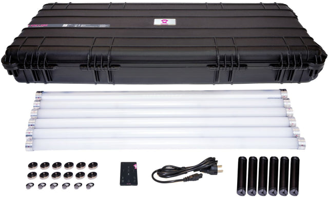 Ape Labs Neon TourBox | 6x Lights, 6x Stands, Remote, Charging Case -IP65 (ID: 100367)