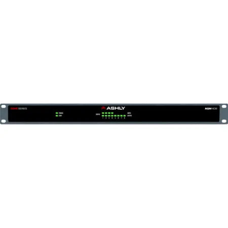 Ashly AQM408 | Advanced 4x8 Speaker Processor & Zone Mixer with AquaControl DSP