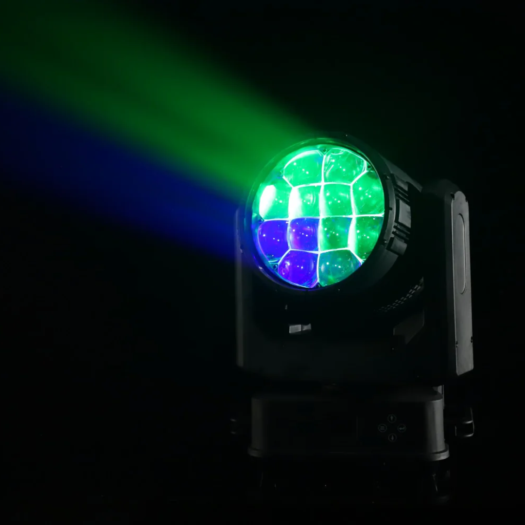 Event Lighting OUTBACK12X40W | 480W IP65 Outdoor RGBW LED Zoom Wash with Pixel Control