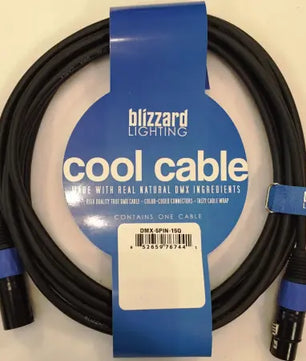 Blizzard Lighting DMX-5pin-15Q (15 foot 5-pin DMX Cable)
