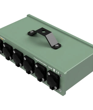 Blizzard Lighting Pipeline Splitterally 6 Outdoorsy | IP-Rated 6-Way DMX/RDM Splitter with Isolated Outputs