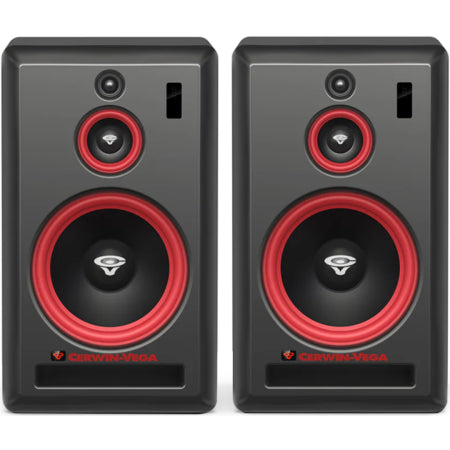 Cerwin Vega VEGA10SB-PR | 10in 3-Way Studio Monitor Pair with DSP | Bluetooth, SKAA & SKAA Pro Wireless Audio