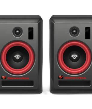 Cerwin Vega VEGA6SB-PR | 6in Studio Monitor Pair with DSP | Bluetooth, SKAA & SKAA Pro Wireless Audio