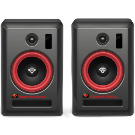 Cerwin Vega VEGA6SB-PR | 6in Studio Monitor Pair with DSP | Bluetooth, SKAA & SKAA Pro Wireless Audio