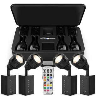 Chauvet DJ EZPin Zoom Pack | Battery-Powered Pin Spot
