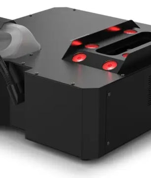 Chauvet DJ Geyser Move | Dynamic Fog Machine with Motorized Nozzle and RGB+UV LEDs