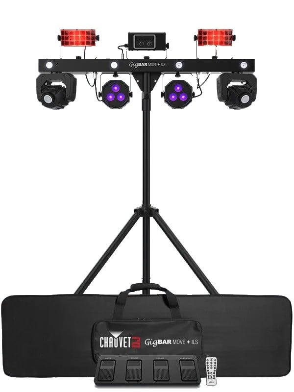 Chauvet DJ GigBar Move + ILS Package | GigBar + 10ft DMX Cable