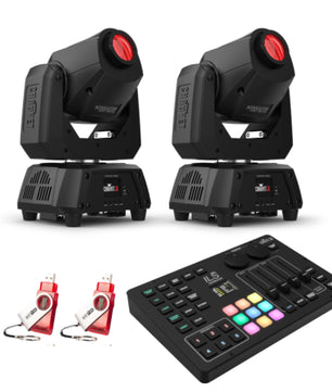Chauvet DJ Intimidator Spot 160 ILS Bundle with Command