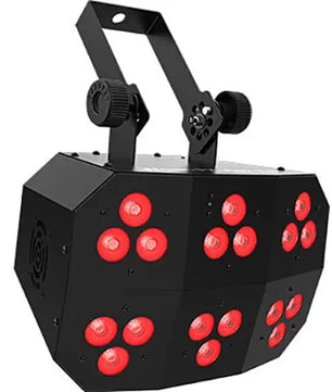 Chauvet DJ Wash FX Hex ILS | Hex LED Wash, Blinder & Chase | 6-Zone Effects with ILS & DMX Control