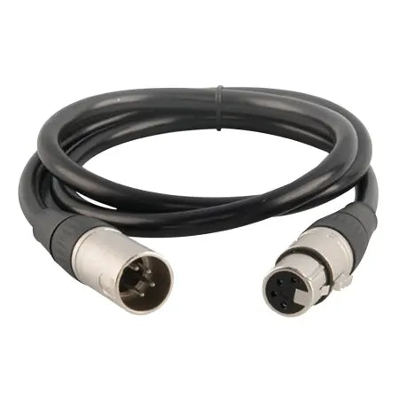 Chauvet Pro 4-pin XLR Extension | 50ft DMX Extension for Epix Tour series
