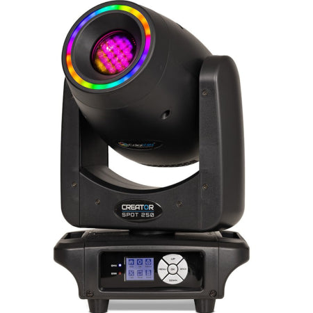 Color Key  Creator Spot 250 | 200W Moving Head with RGB Halo & Motorized Focus