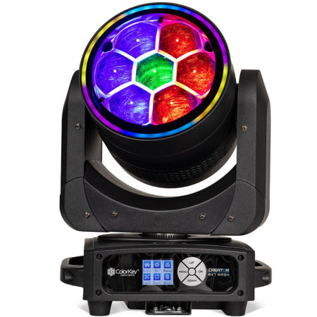 Color Key Creator BX7 Wash | 280W RGBW Bee-Eye Moving Head with Pixel & Kaleidoscope